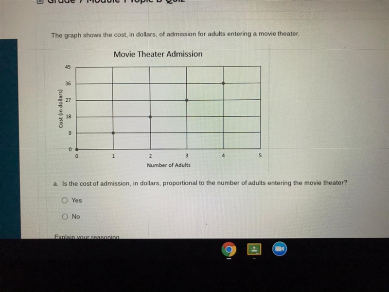 Let x represent the number of adults entering the movie theater and let y represent-example-1