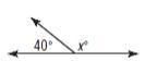 What is the measurement of angle x (in degrees)? Explain how you got your answer.-example-1