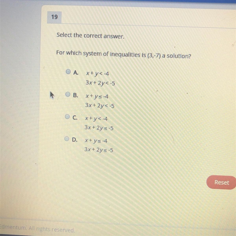 What is the answer for this one ??-example-1