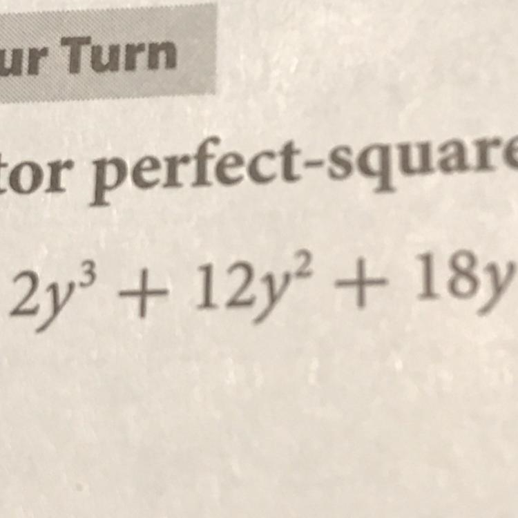 Factor perfect square trinomials-example-1