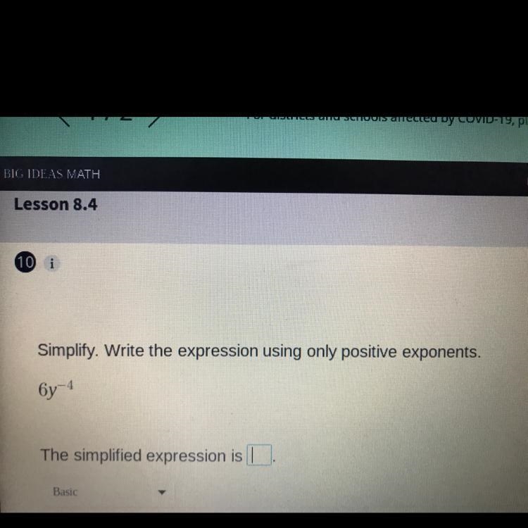 6y^-4 simplified please help!!-example-1