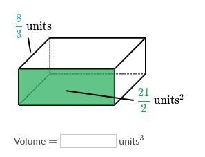 PLEASE ANSWER ASAP!!!!!!!!! What is the volume of the following rectangular prism-example-1