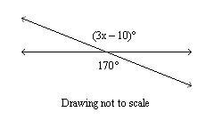 What is the value of x? 60 180 70 50-example-1