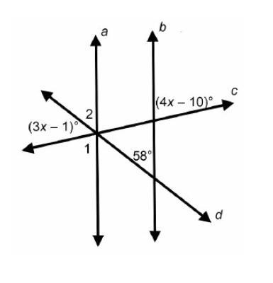 What must be true for lines a and b to be parallel lines? Select four options. m1 = m-example-2