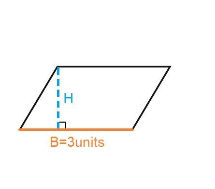 The parallelogram shown below has an area of 212121 units^2 2 squared. Find the missing-example-1