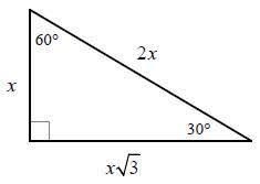 What is the value of the missing side x?-example-1