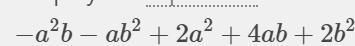 (a + b )(a 2 - ab + b 2)-example-1