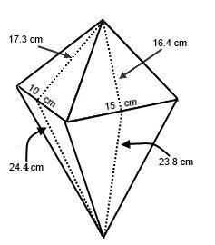 Two rectangular pyramids were joined at their bases to form the composite figure. One-example-1