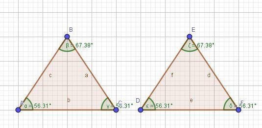 Consider the transformation of a ΔABC to produce a ΔDEF. Which sequence of transformations-example-1