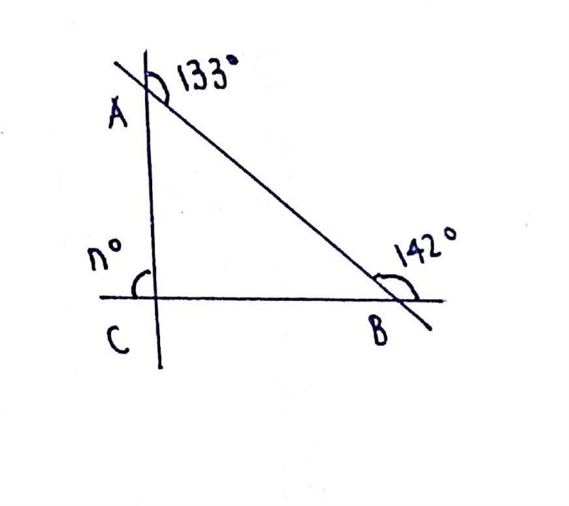 What is the value of n? A.81 B.85 C.38 D.47-example-1