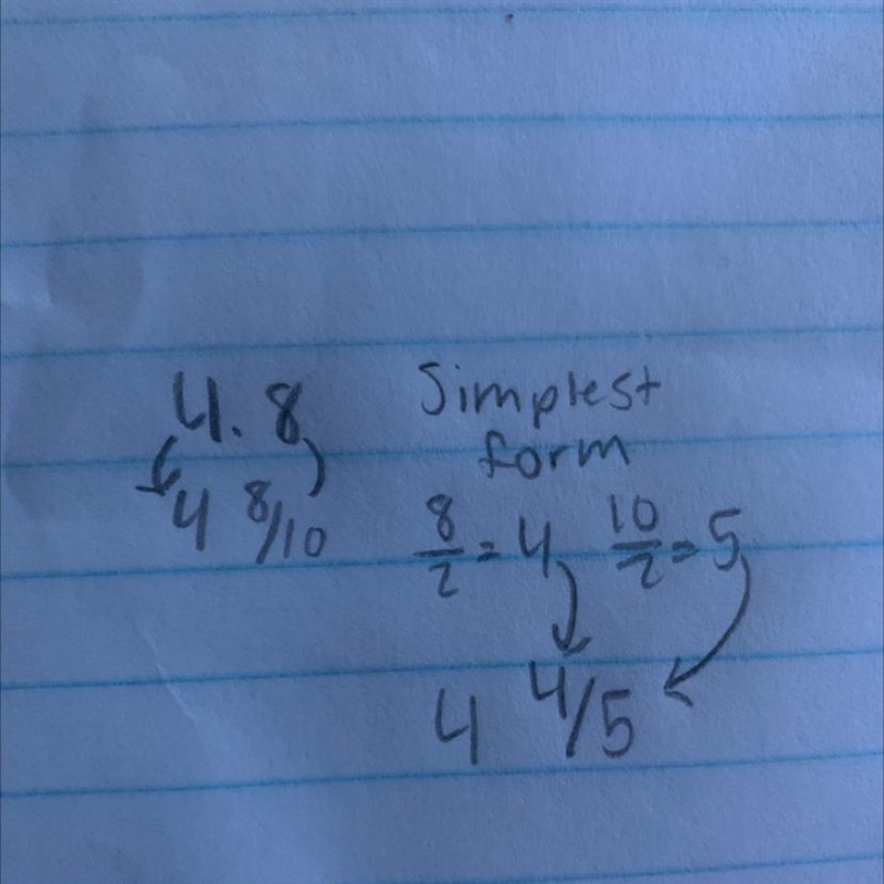 The height of most tigers are about 4.8 feet. What mixed number represents the average-example-1