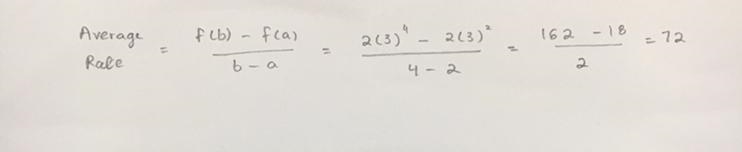 What is the average rate of change of the function f(x)=2(3)^x from x=2 to x=4-example-1