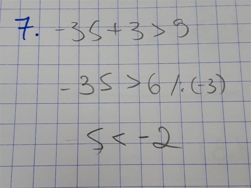 Lesson Review Directions: Solve the following inequalities. Be sure to follow the-example-2