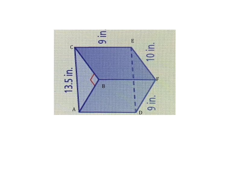 Find the surface area of the prism. Write your answer as a decimal.-example-1