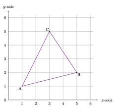 Nathan drew a right triangle with vertices A(x1, y1), B(x2, y2), and C(x3, y3). AC-example-1