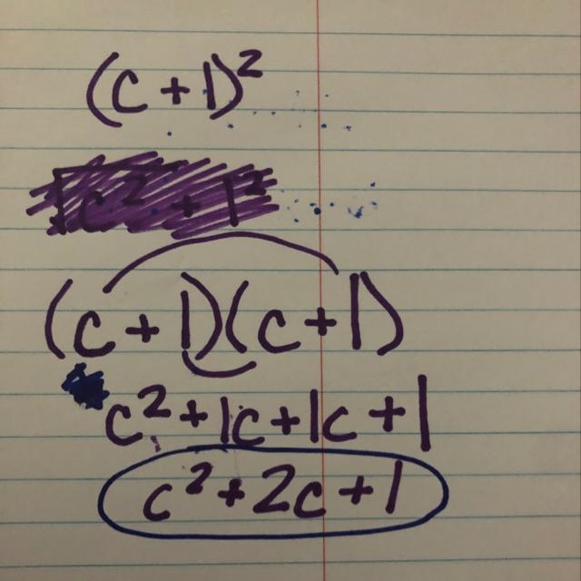 How do u solve (c+1)^2-example-1