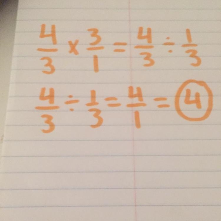 Can someone please help me What is 4/3 times 3-example-1