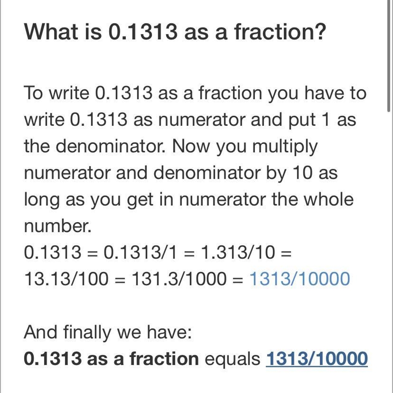 Show how to write 0.1313... as a fraction.-example-1