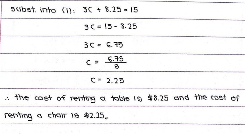 Please help. Due tomorrow. And I’m struggling with this topic. A party rental company-example-2