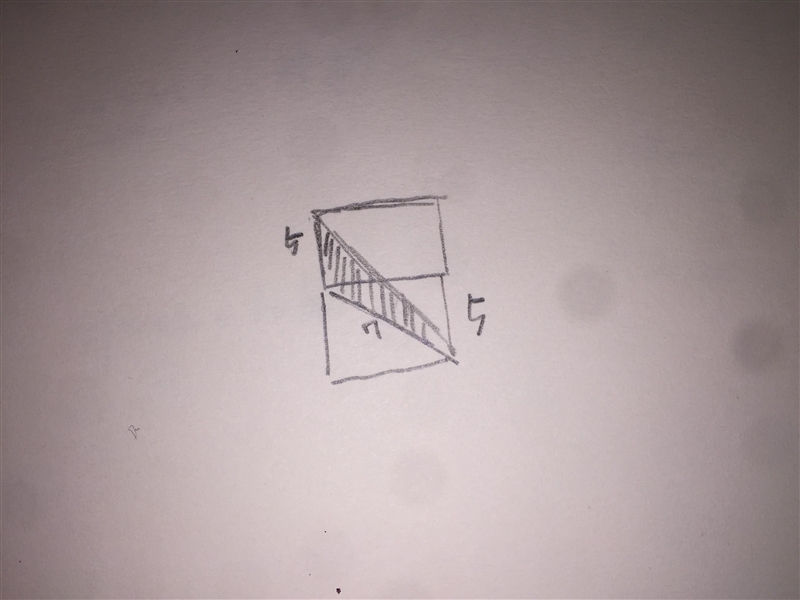 Select the correct answer. The edges of a cube are 5 centimeters each and the diagonal-example-1