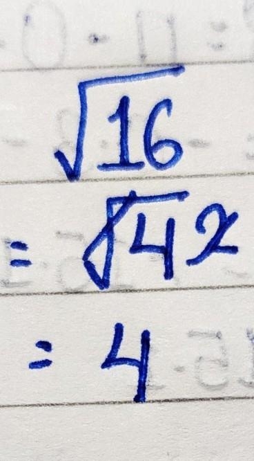 Question 9 of 10 2 Points What is the principal square root of 16? A. 4 B. -2 C.-4 D-example-1