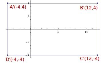 Which graph shows the result of dilating this figure by a factor of 4 about the origin-example-1