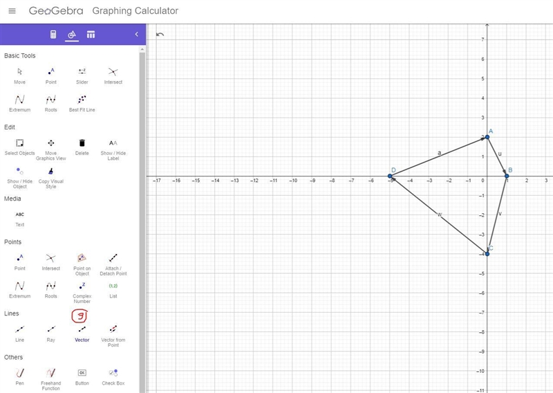 It wants me to use a Geogebra graph to recreate this but I really don't understand-example-3