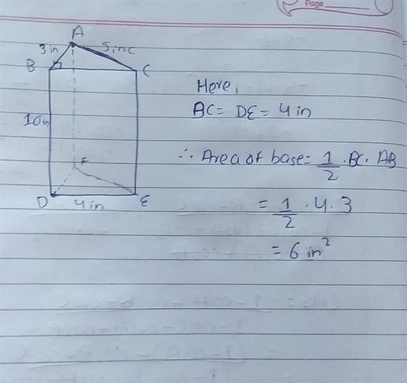 I need to help to ring the area of the base plz help me-example-1