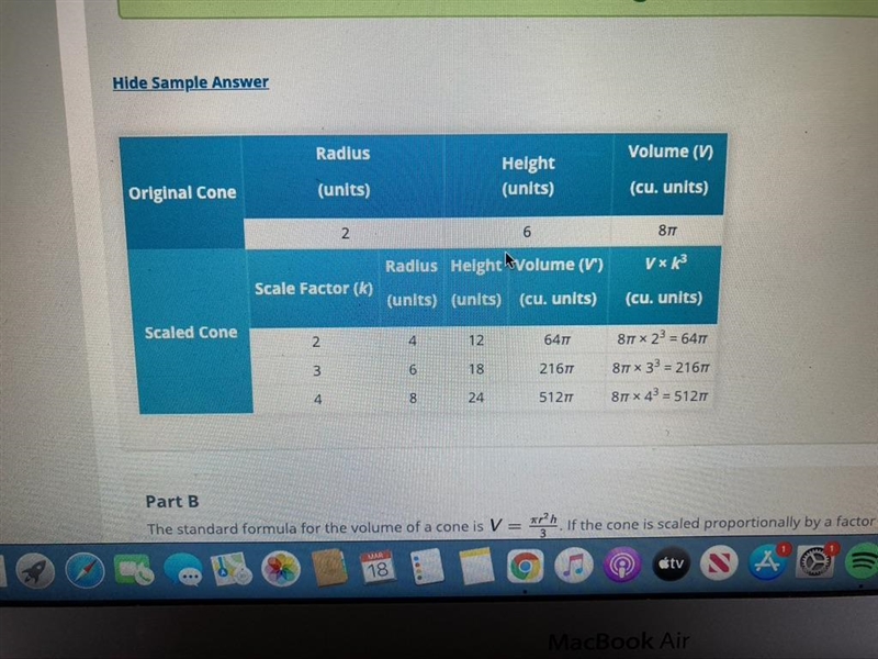 Create the smallest cone possible with the tool and record the values of the radius-example-1