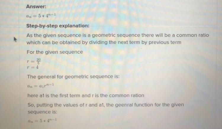 The sequence below shows the number bacteria Arjun observed each hour for a science-example-1