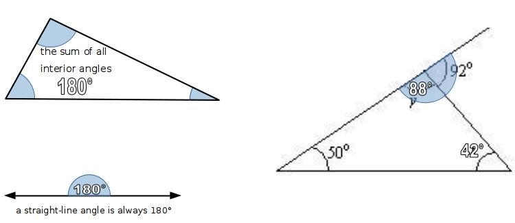 What is the measure of angle x? 88º 130º 42º 142º-example-1