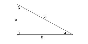 Given a right triangle with a = 3 cm and b = 7 cm, what is the length of c? Your answer-example-1