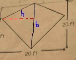 4. Describe one way to find the area of the figure below, given the dimensions. Solve-example-1