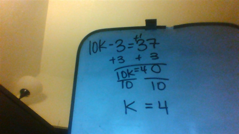 Which of these numbers is in the solution set of x + 3 = 12? A. 15 B. 4 C. 9 D. 10-example-1