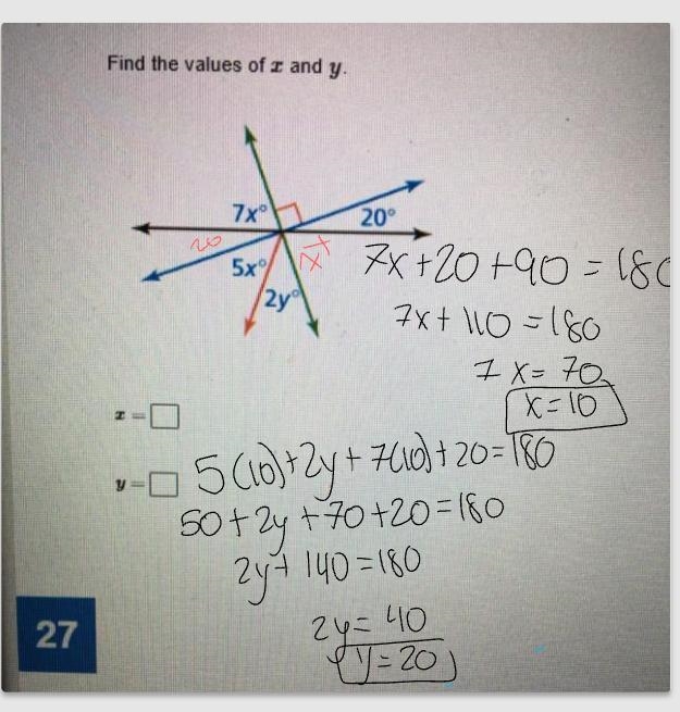 What is the value of X and Y?-example-1