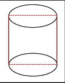 Find the shape resulting from the cross section of the cylinder-example-1