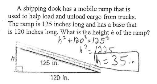 A shipping dock has a mobile ramp that is used to help load and unload cargo from-example-1