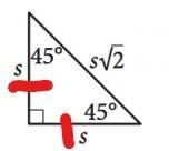 Find the length of c Question 1 options: A.4 √ = 2 B.8√ C.16√ = 4 D.32√= 42√ E.none-example-1