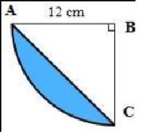 The figures below are made out of circles, semicircles, quarter circles, and a square-example-1