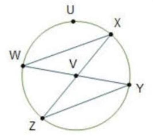 What is the measure of WUX in Circle V ?-example-1