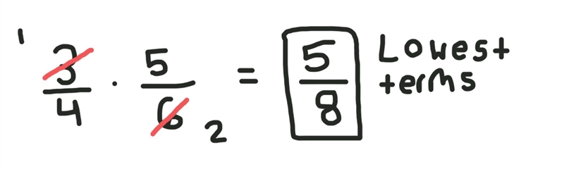 What is 3/4 x 5/6 A) 1/2 B) 1/3 C) 2/3 D) 5/8-example-1