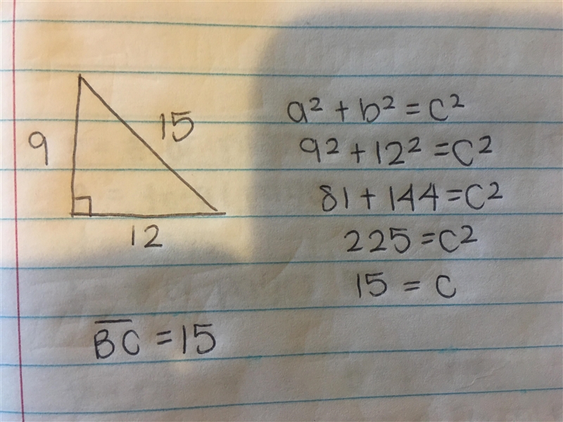 What is the length of BC in the right triangle below?-example-1