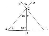 Find the value of x in each case Please ASAP-example-1