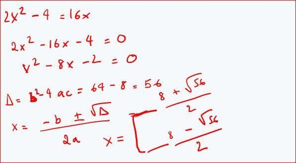 Solve for ALL values of x given the following equation. (Simplify whenever possible-example-1