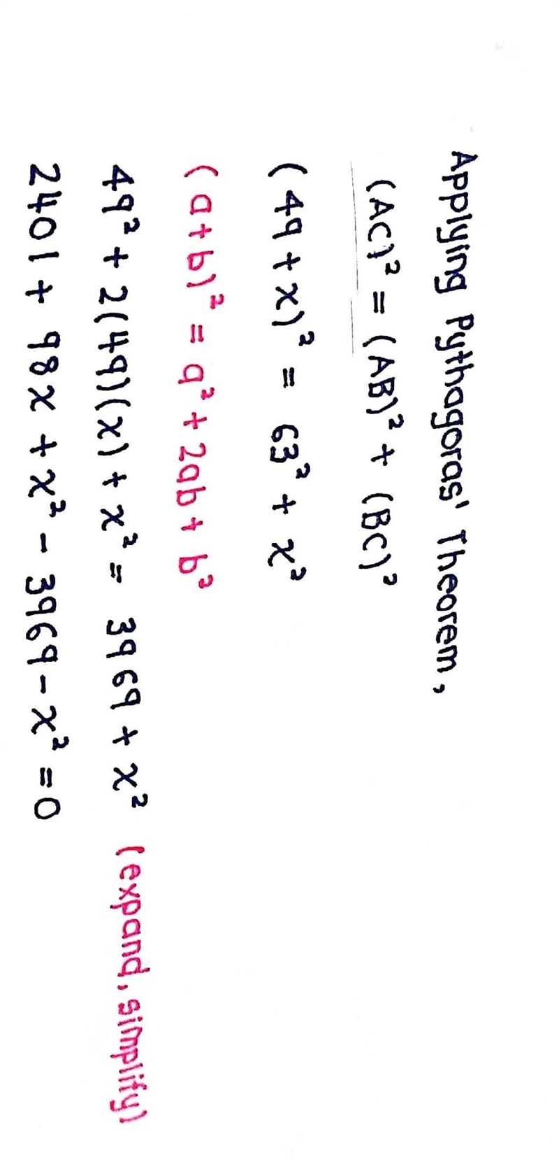 Solve for x. Show work on a piece of paper.-example-1