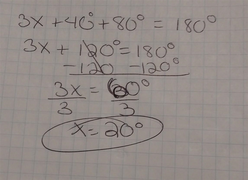 The angles below are supplementary. What is the value of x?-example-1