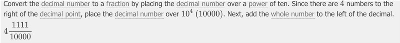 Write the repeating decimal as a mixed number; 4.1111...-example-1