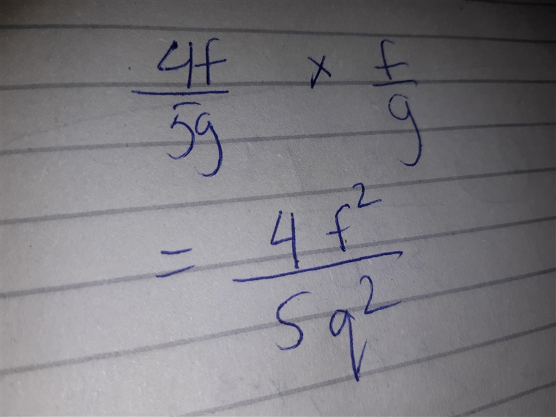 What is the product of 4f/5g and f/g when g ≠ 0?-example-1