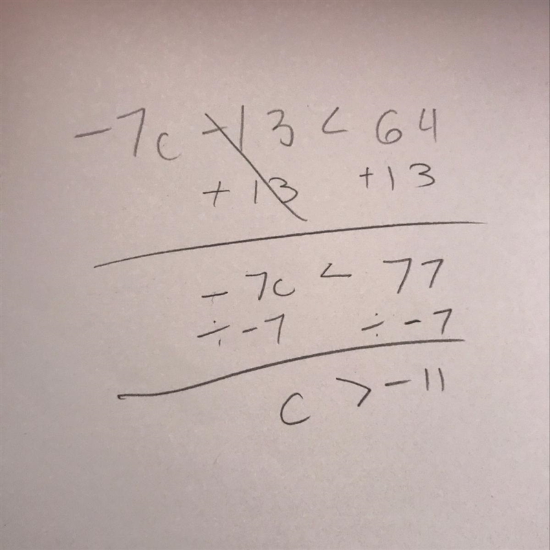 2. Vance is solving the inequality below and will represent his solution on a number-example-1