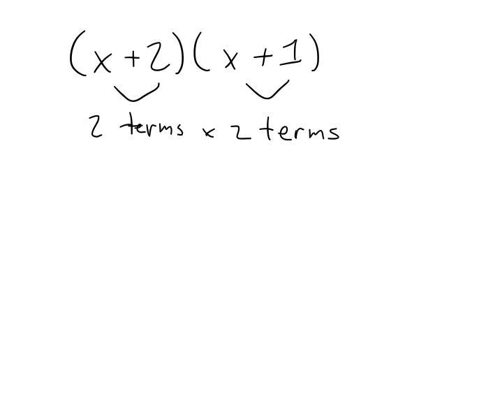 Which expressions represents a quadratic expression in factored form-example-1